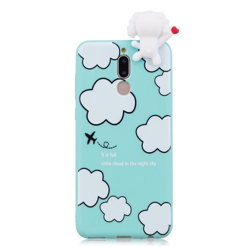 

For Xiaomi Redmi 8 Shockproof Cartoon TPU Protective Case(Clouds)