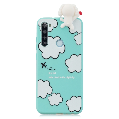 

For Galaxy A21 Shockproof Cartoon TPU Protective Case(Clouds)