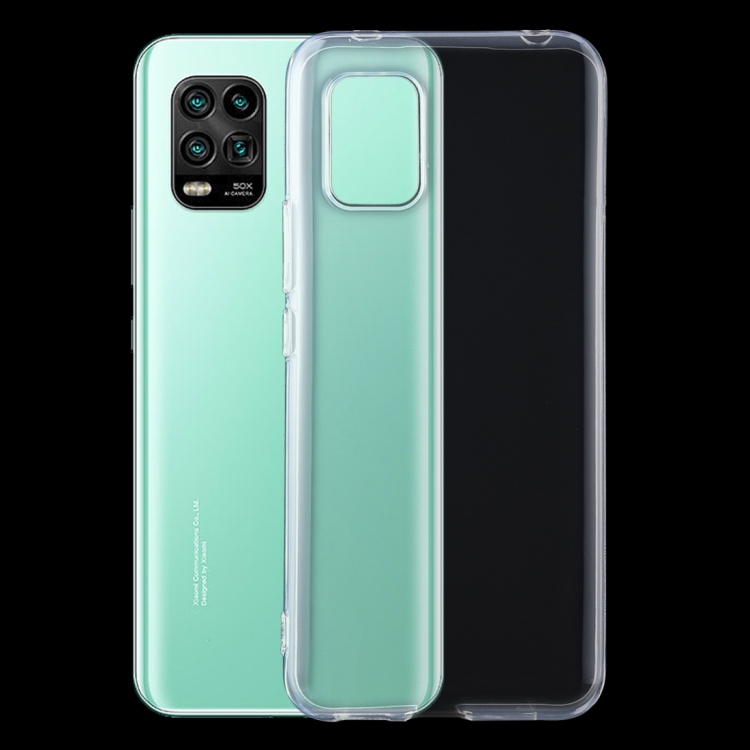 

For Xiaomi Mi 10 Lite 5G 0.5mm Ultra-Thin Transparent TPU Protective Case