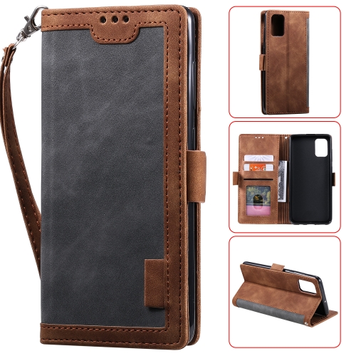 

For Huawei P40 Pro Retro Splicing Horizontal Flip Leather Case with Card Slots & Holder & Wallet(Grey)