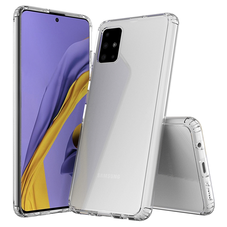 

For Galaxy A71 5G Shockproof Scratchproof TPU + Acrylic Protective Case(Transparent)
