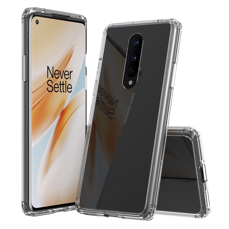 

For OnePlus 8 Shockproof Scratchproof TPU + Acrylic Protective Case(Transparent)