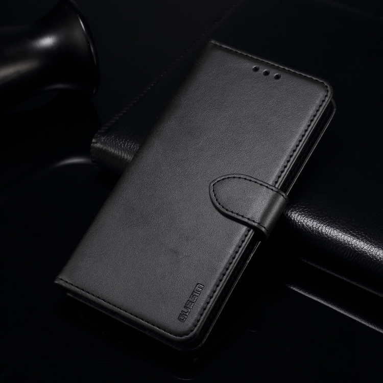 

For Huawei P Smart 2019 GUSSIM Business Style Horizontal Flip Leather Case with Holder & Card Slots & Wallet(Black)