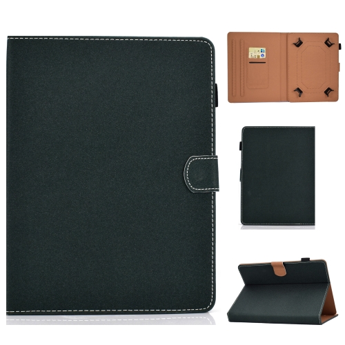 

For 7 inch Solid Color Tablet PC Universal Magnetic Horizontal Flip Leather Case with Card Slots & Holder(Green)