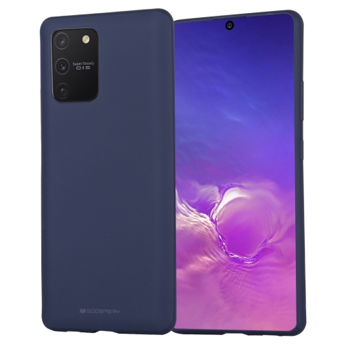 

For Galaxy S10 Lite GOOSPERY SF JELLY TPU Shockproof and Scratch Case(Blue)