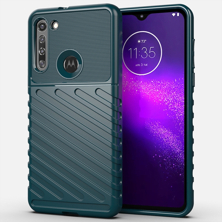 

For Motorola Moto G8 Thunderbolt Shockproof TPU Soft Case(Green)