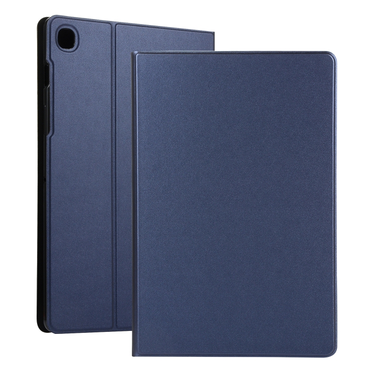 

For Galaxy Tab S6 Lite P610 Voltage Elastic Texture Horizontal Flip Leather Case with Holder(Blue)