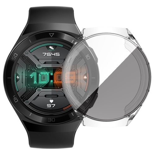 

For Huawei GT2e TPU Electroplated All Inclusive Watch Case(Transparent)