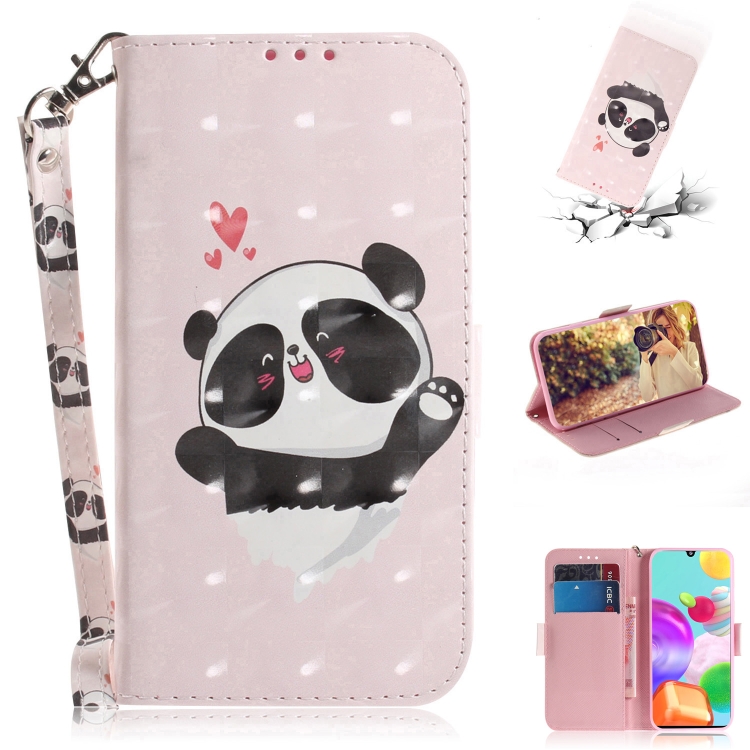 

For Xiaomi Redmi Note 9S & Note 9 Pro Max 3D Colored Drawing Horizontal Flip Leather Case with Holder & Card Slot & Wallet & Lanyard(Love Bear)