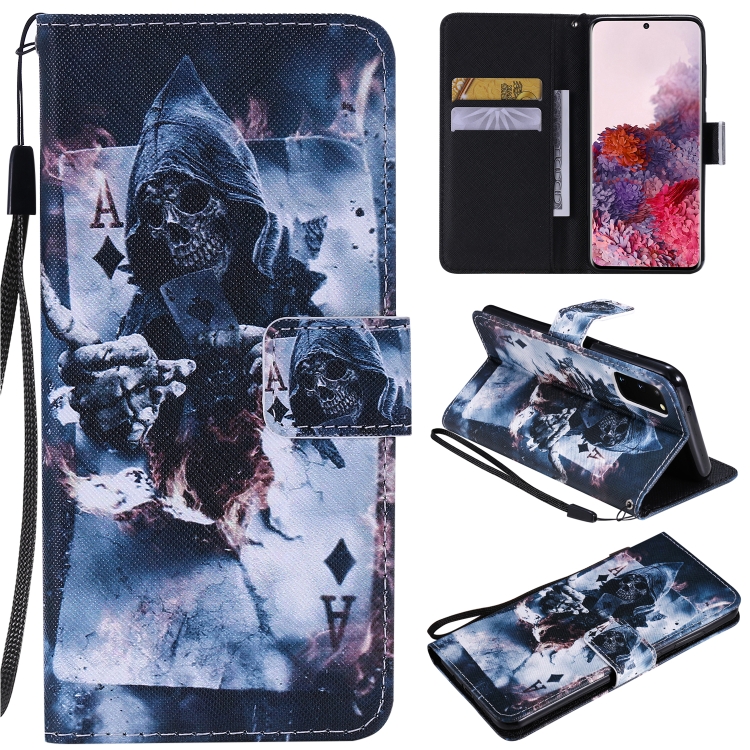 

For Galaxy S20 Painting Horizontal Flip Leather Case with Holder & Card Slot & Lanyard(Magician)
