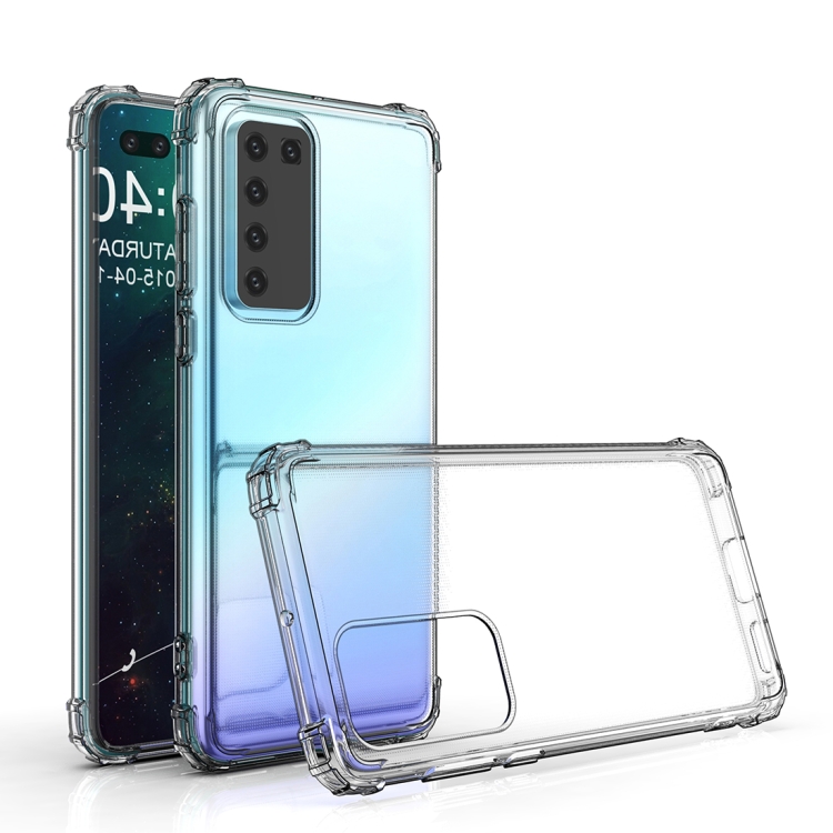 

For Huawei P40 Shockproof Transparent TPU Protective Case