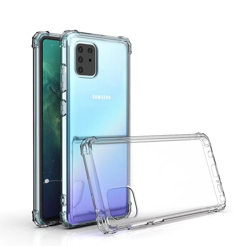 

For Galaxy A81 / Note 10 Lite Shockproof Transparent TPU Protective Case