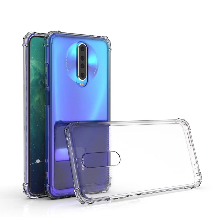 

For Xiaomi Redmi K30 Shockproof Transparent TPU Protective Case