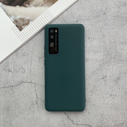 

For Huawei Nova 7 Pro Shockproof Frosted TPU Protective Case(Green)
