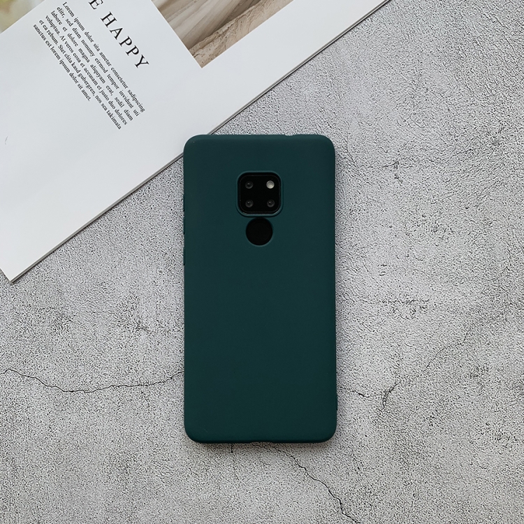 

For Huawei Mate 20 Shockproof Frosted TPU Protective Case(Green)