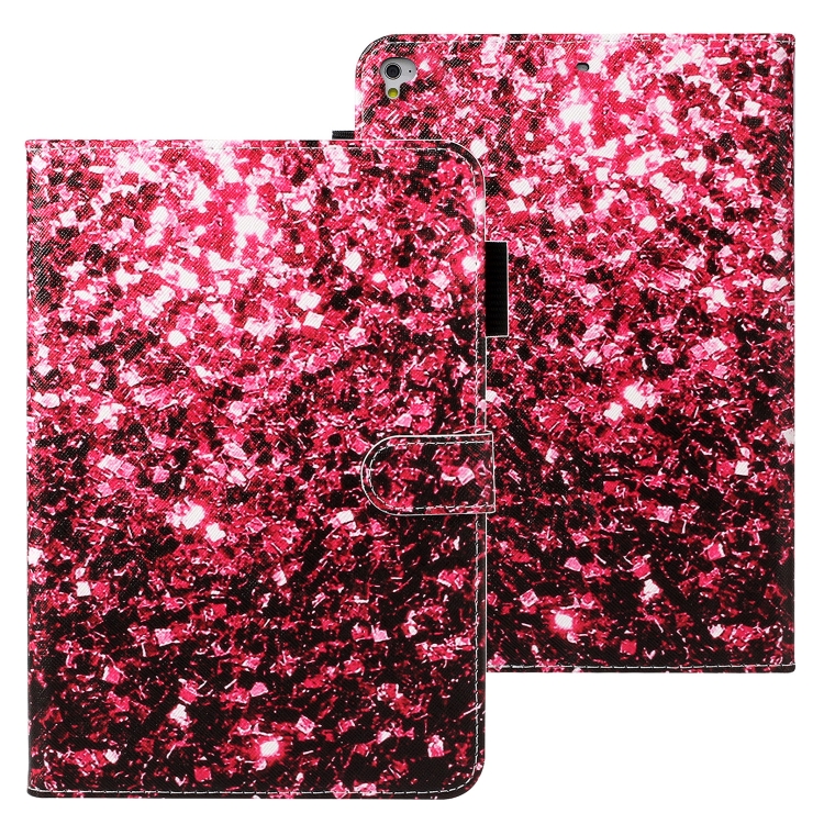 

For iPad Air Cross Texture Painted Horizontal Leather Case with Sleep / Wake-up Function & Card Slot & Holder & Wallet(Debris)