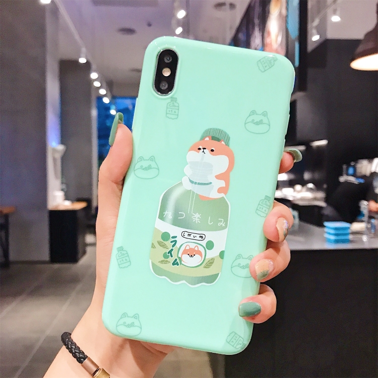 

For iPhone XS Max TPU Mobile Phone Case(Shimmering Peach Shiba Inu)