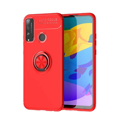 

For Huawei Honor Play 4T Lenuo Shockproof TPU Protective Case with Invisible Holder(Red)