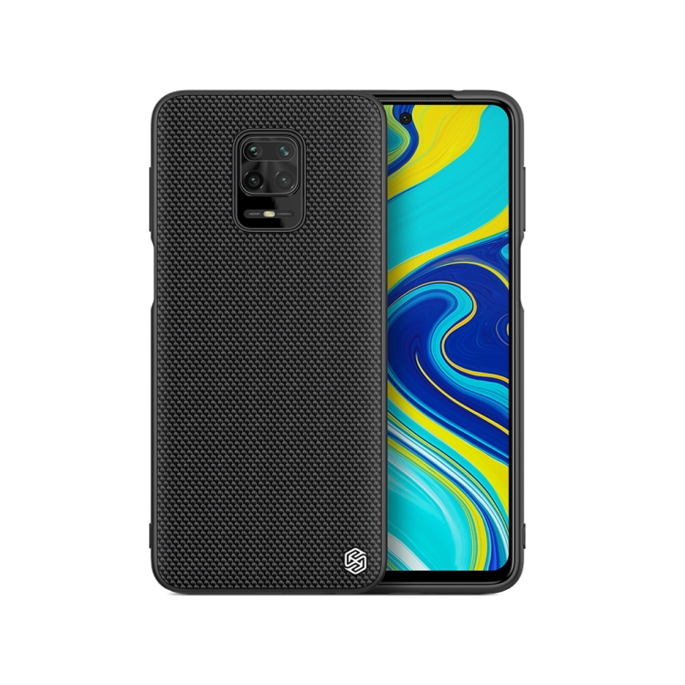 

For Xiaomi Redmi Note 9 Pro NILLKIN Shockproof TPU+PC Textured Protective Case(Black)