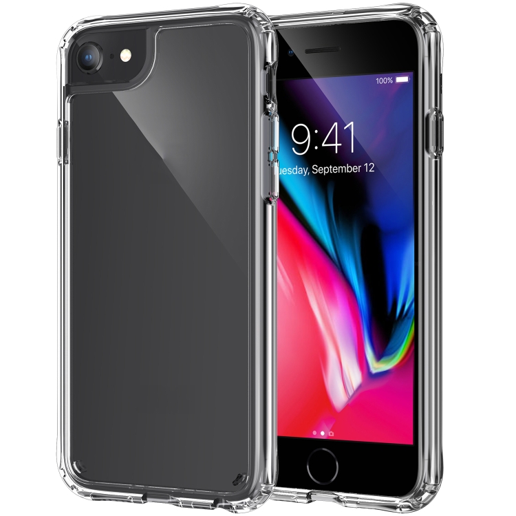 

For iPhone 6 Shockproof Thickening Acrylic Protective Case(Transparent)