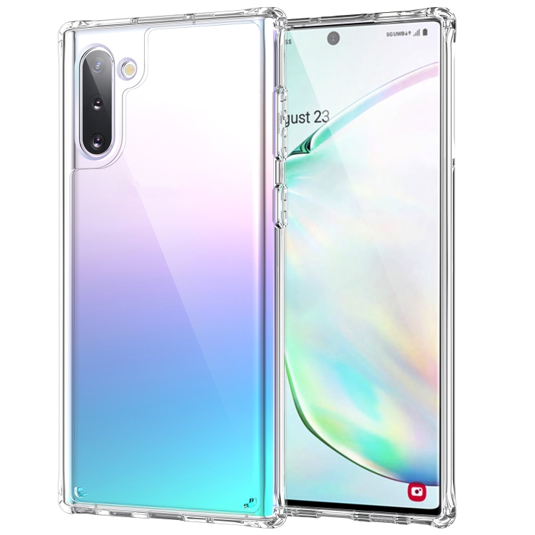 

For Galaxy Note 10 Shockproof Thickening Acrylic Protective Case(Transparent)