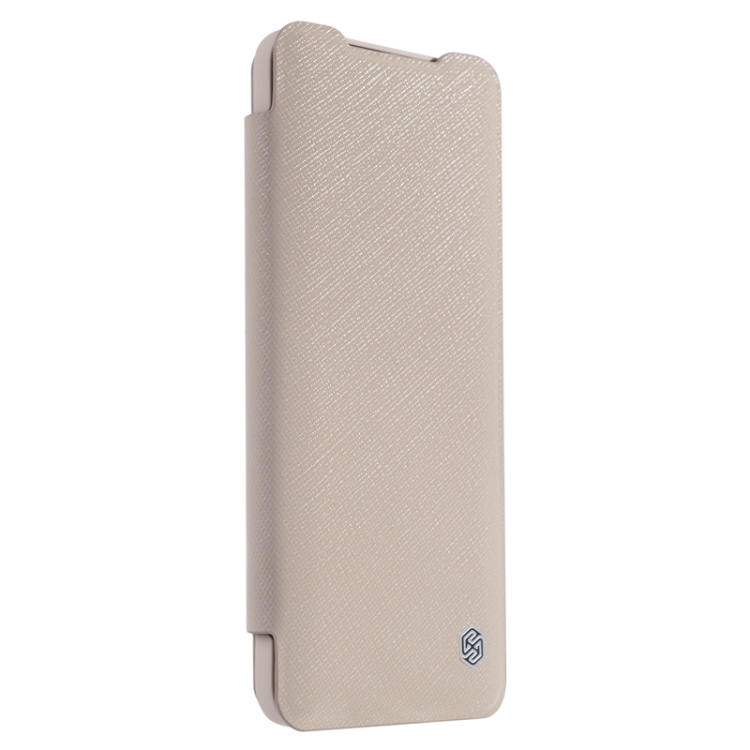

For Samsung Galaxy S20 & S20 5G NILLKIN Ming Series PC+PU Horizontal Flip Leather Case with Card Slot & Holder(Khaki)