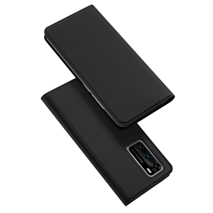 

For Huawei P40 DUX DUCIS Skin Pro Series Horizontal Flip PU + TPU Leather Case, with Holder & Card Slots(Black)