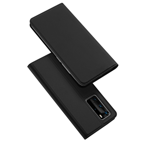 

For Huawei P40 Pro DUX DUCIS Skin Pro Series Horizontal Flip PU + TPU Leather Case, with Holder & Card Slots(Black)