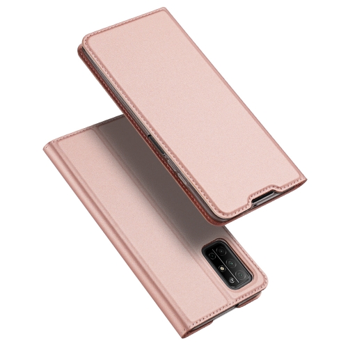 

For Huawei Honor 30s DUX DUCIS Skin Pro Series Horizontal Flip PU + TPU Leather Case, with Holder & Card Slots(Rose Gold)