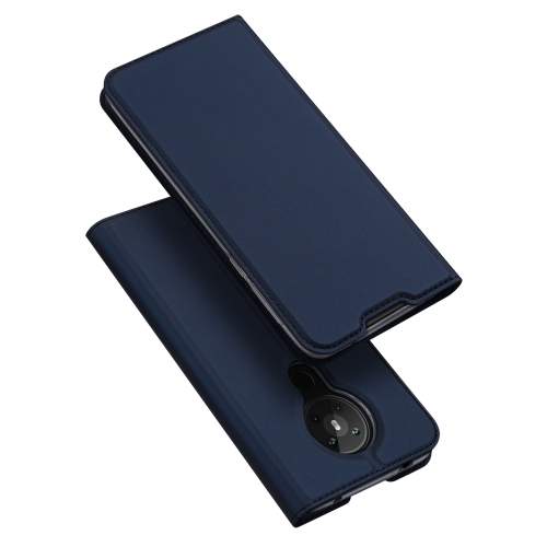 

For Nokia 5.3 DUX DUCIS Skin Pro Series Horizontal Flip PU + TPU Leather Case, with Holder & Card Slots(Blue)