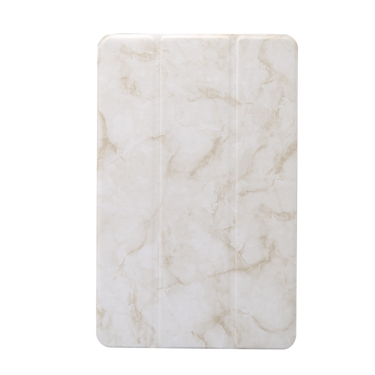 

For Huawei MatePad 10.4 inch (2020) Marble Texture Pattern Horizontal Flip Leather Case, with Three-folding Holder & Sleep / Wake-up Function(Gray)