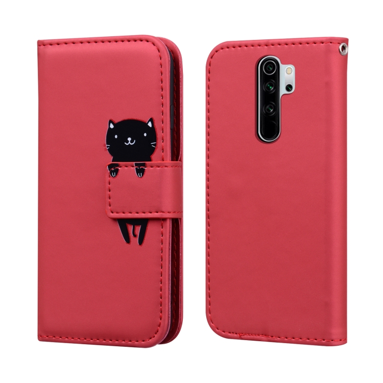 

For Xiaomi Redmi Note 8 Pro Cartoon Animal Horizontal Flip Leather Case with Holder & Card Slots & Wallet(Red + Pig)