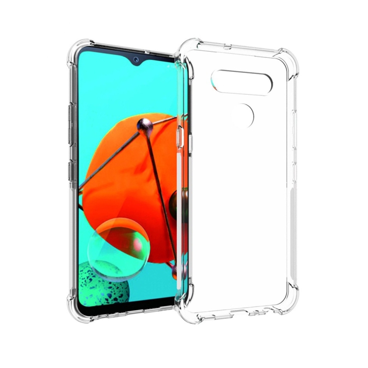 

For LG K51S Shockproof Non-slip Waterproof Thickening TPU Protective Case