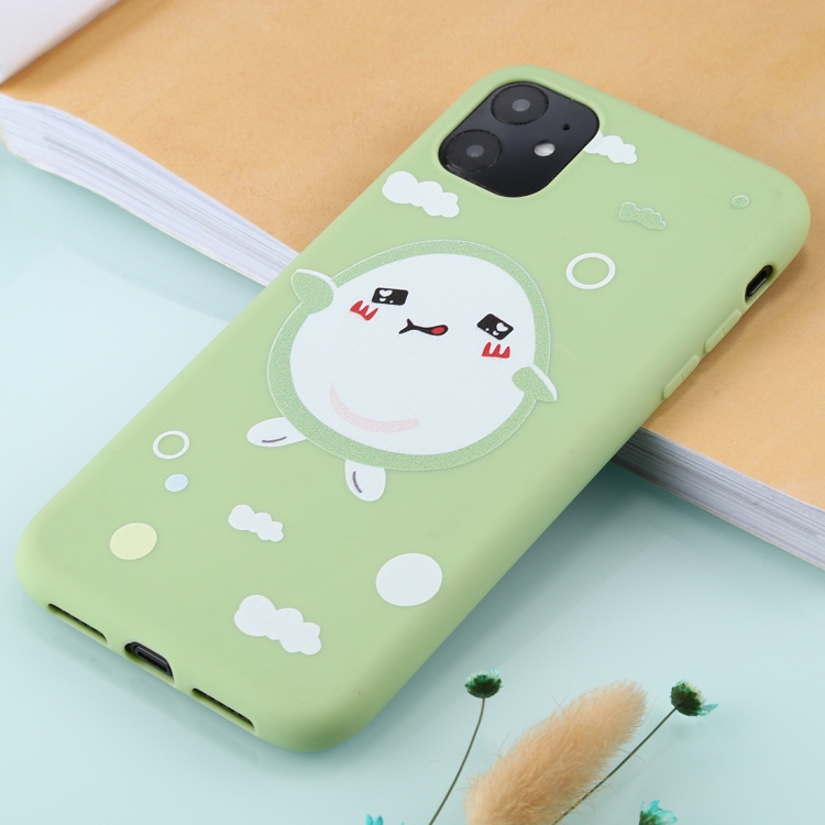 

For iPhone 11 TPU Mobile Phone Case(Single Avocado)