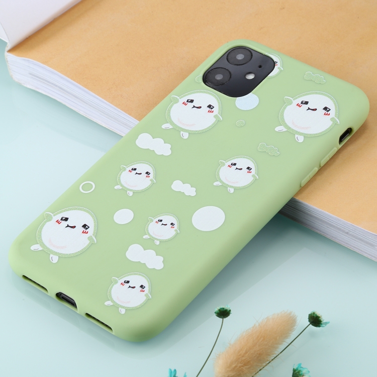 

For iPhone 11 TPU Mobile Phone Case(Multiple Avocados)