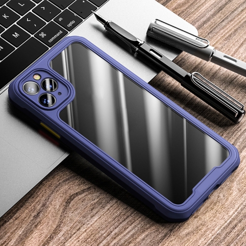 

For iPhone 11 Pro iPAKY Dawn Series Airbag Shockproof TPU Case(Blue)