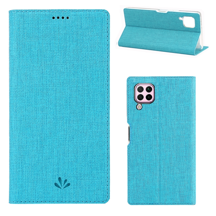 

For Huawei nova 6 SE / P40 Lite / nova 7i ViLi DMX-54 Shockproof TPU + PU Leather Magnetic Attraction Horizontal Flip Protective Case with Card Slots & Holder(Blue)
