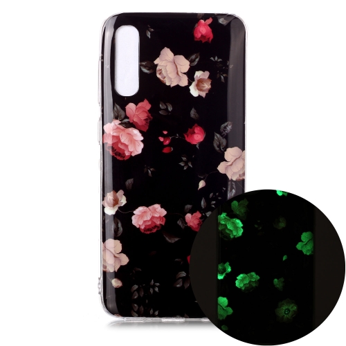 

For Samsung Galaxy A50 Luminous TPU Soft Protective Case(Rose)