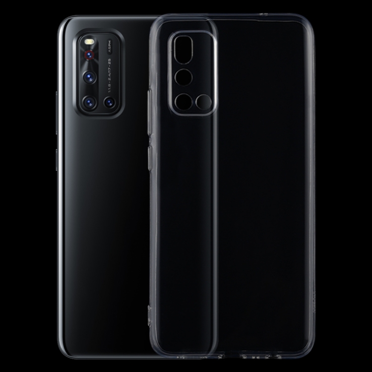 

For Vivo V19 0.75mm Ultra-thin Transparent TPU Soft Protective Case