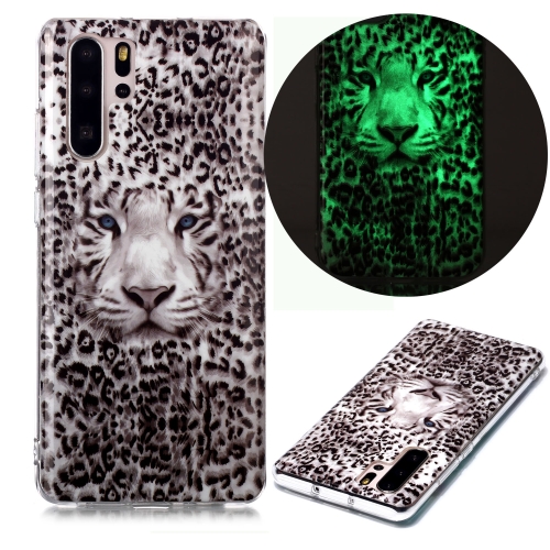 

For Huawei P30 Pro Luminous TPU Soft Protective Case(Leopard Tiger)