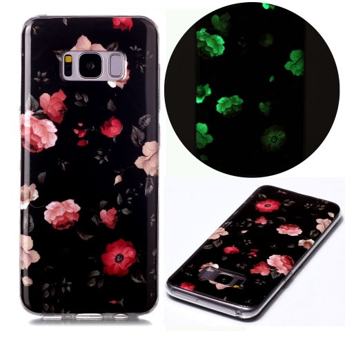 

For Samsung Galaxy S8 Luminous TPU Soft Protective Case(Rose)