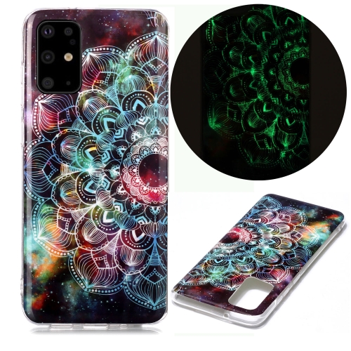 

For Samsung Galaxy S20+ Luminous TPU Soft Protective Case(Mandala Flower)