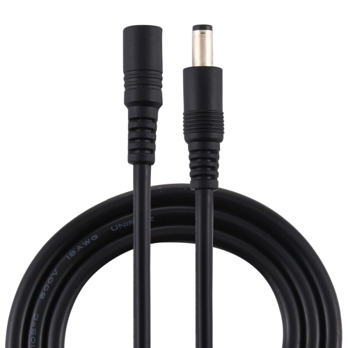 

8A 5.5 x 2.1mm Female to Male DC Power Extension Cable(Black)