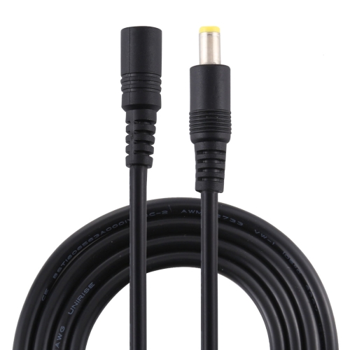 

8A 5.5 x 2.5mm Female to Male DC Power Extension Cable(Black)