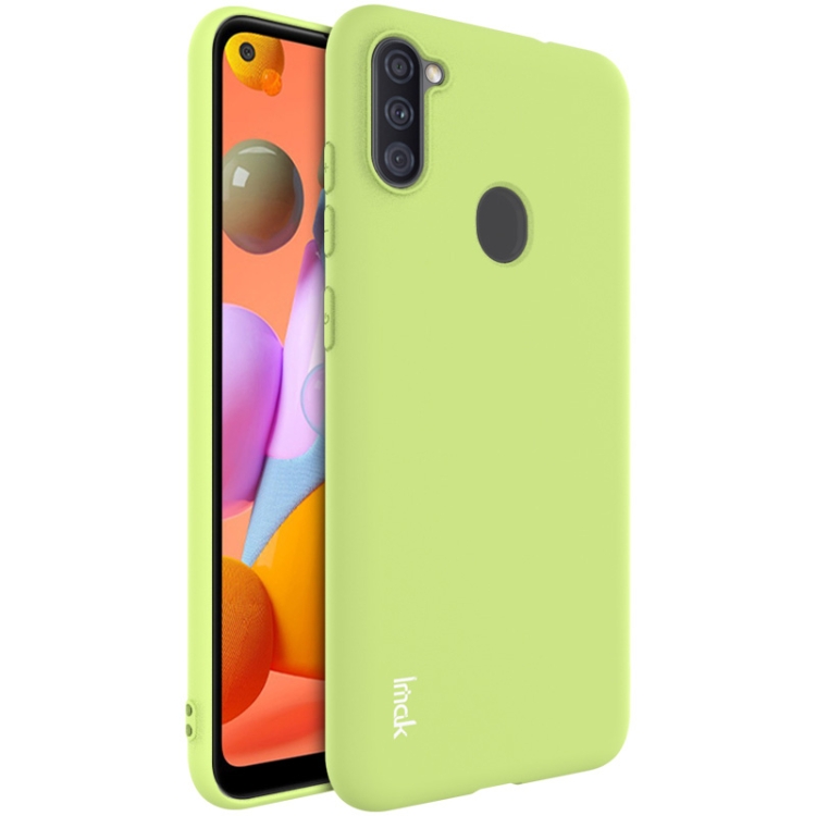 

For Samsung Galaxy A11 IMAK UC-1 Series Shockproof Frosted TPU Protective Case(Green)