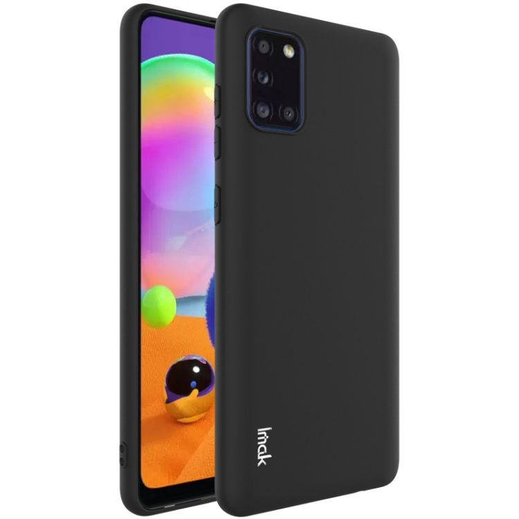 

For Samsung Galaxy A31 IMAK UC-1 Series Shockproof Frosted TPU Protective Case(Black)