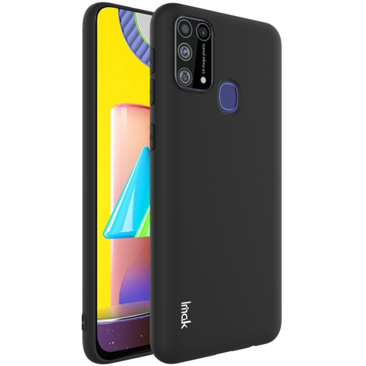 

For Samsung Galaxy M31 IMAK UC-1 Series Shockproof Frosted TPU Protective Case(Black)