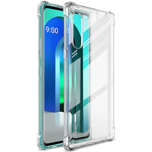 

For LG Velvet IMAK Full Coverage Shockproof TPU Protective Case(Transparent)