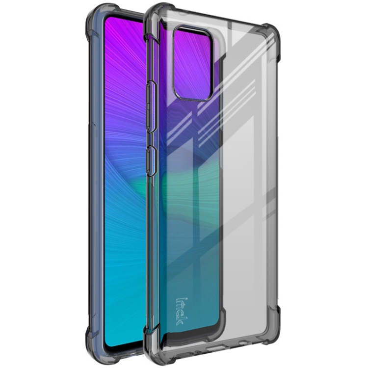 

For Samsung Galaxy A71 5G IMAK Full Coverage Shockproof TPU Protective Case(Transparent Black)