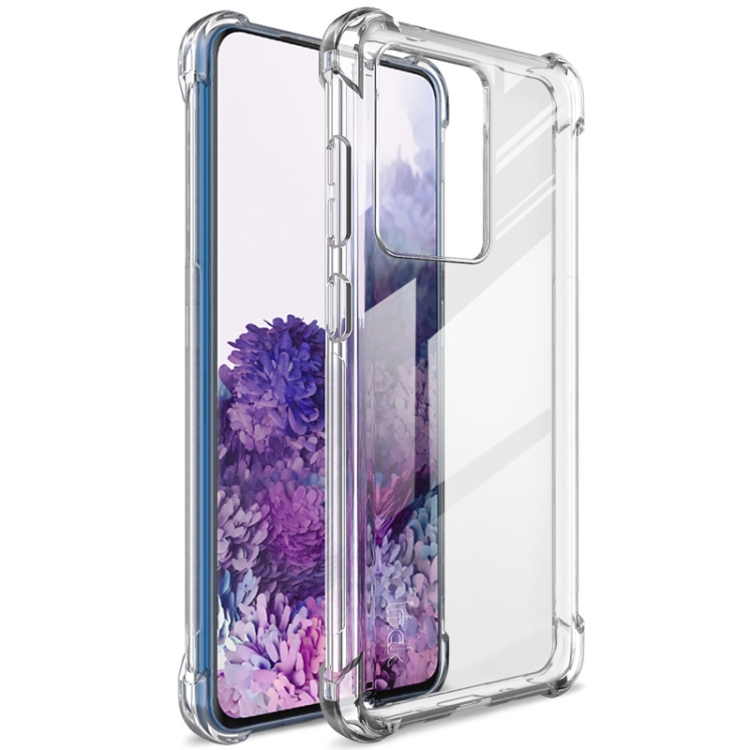 

For Samsung Galaxy S20 Ultra 5G IMAK Full Coverage Shockproof TPU Protective Case(Transparent)